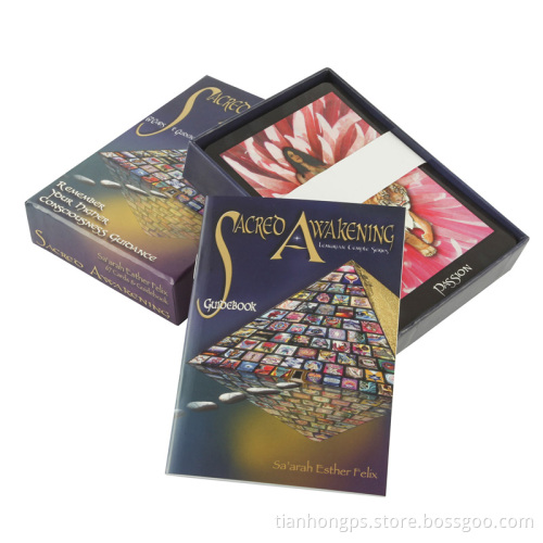 Guidebook Printing Service with Box and Cards